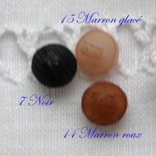 Shank buttons tiny 4 mms