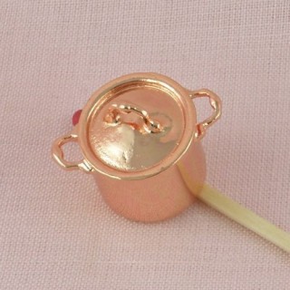 Copper pot miniature for...