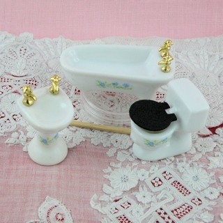 Miniature china bathroom...
