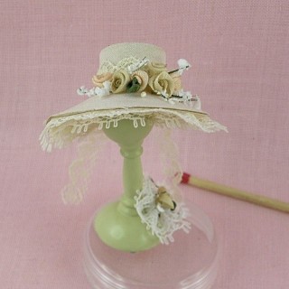 Hat miniature for doll,...