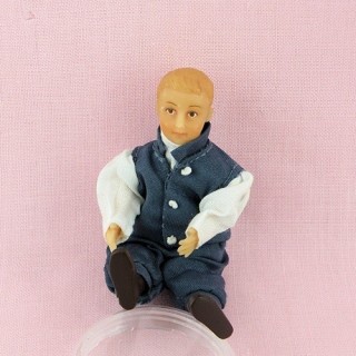 Boy miniature doll 1/12