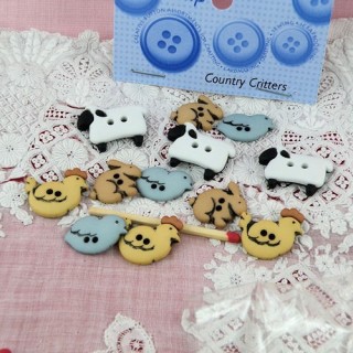 Animals for baby buttons...