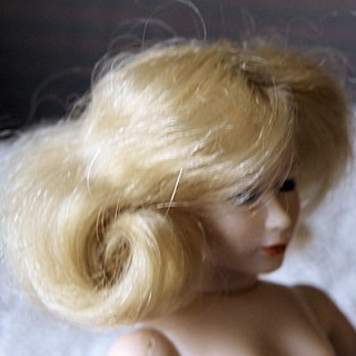 Wig for miniature doll...