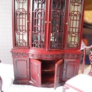Vaisselier vitrine meuble miniature maison poupée