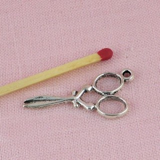 Miniature silvery Scissors,...