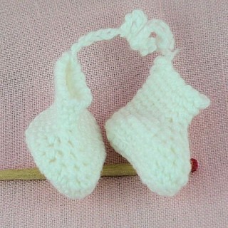 Miniature baby doll shoes...