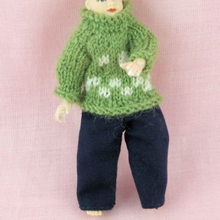 Pants and sweater miniature...
