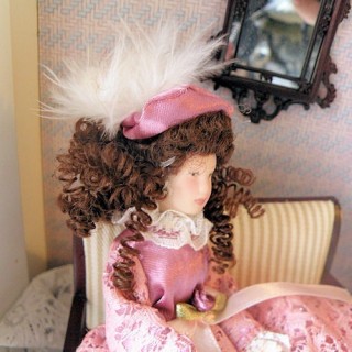 Victorian miniature doll...