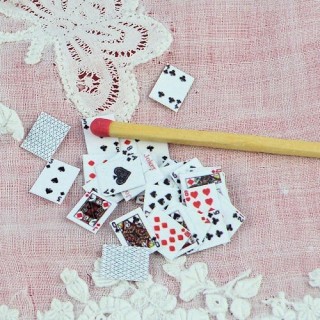 Playing cards miniatures...