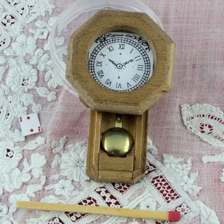 wood wall pendulum clock...