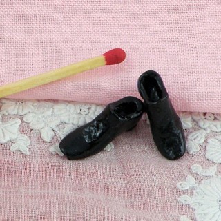 Black miniatures shoes for...