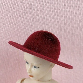 Miniature Lady hat for doll...