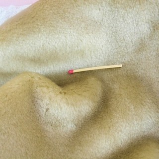 Faux fur fabric for making...