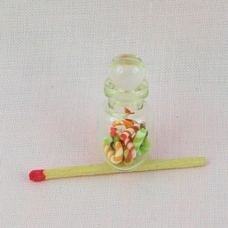 Candy in jar miniature 1/12...