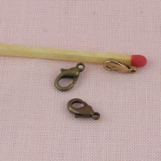Jewelry findings, lobster clasp , 9 mms.