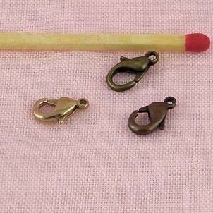 Jewelry findings, lobster clasp , 9 mms.