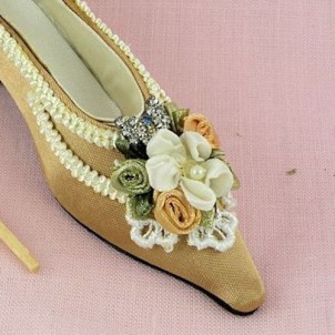 Chaussures miniatures décoration 12 cm