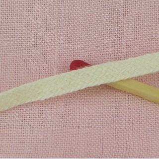 Lace cotton ribbon braid 5 mms.