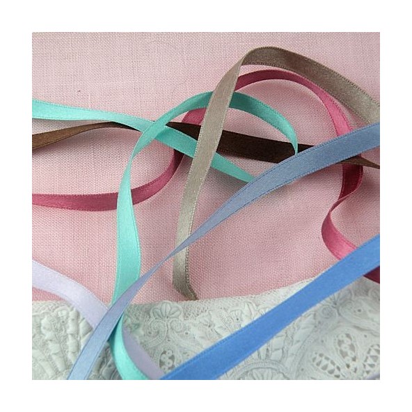 Silk satin ribbon 7mm avaible in many colors