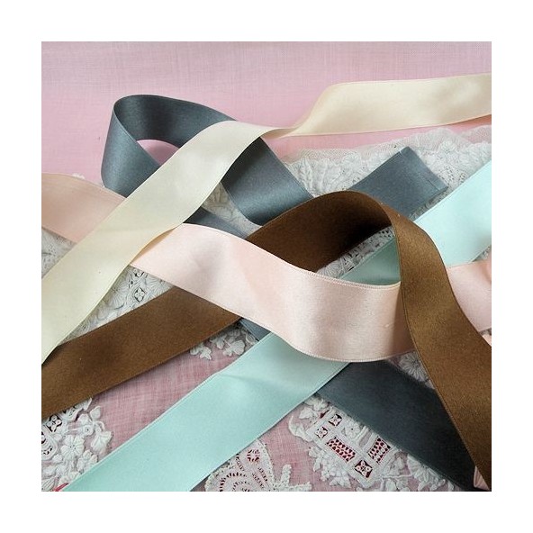 Silk Ribbon 25mm, 2,5cm, all colors