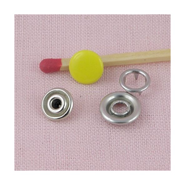 Colored mini snaps fastener miniature for doll 8mm