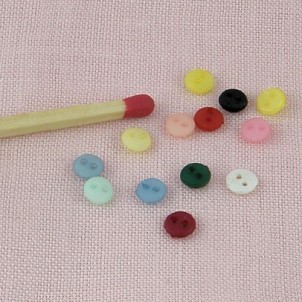 Boutons minuscules 4 mm
