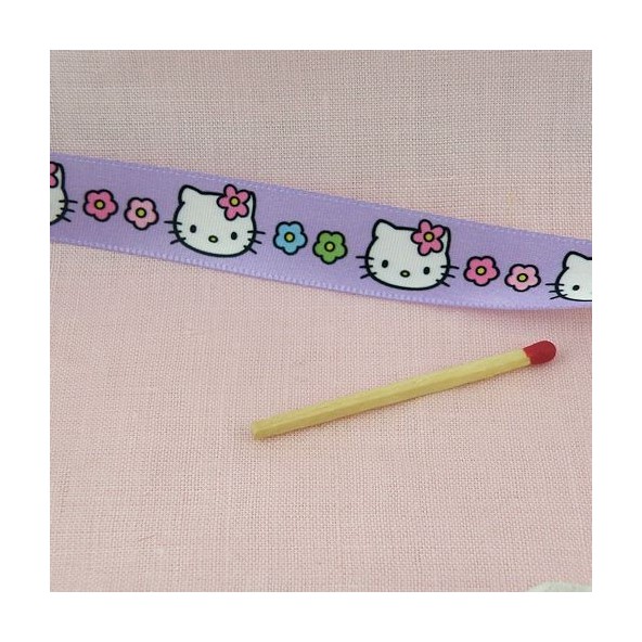 Hello Kitty ribbon 15 mms.