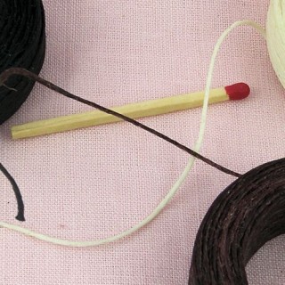 Fine hamp Cord twine, hamp string, 0,8 mm
