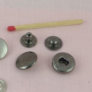 metallic Snaps fastener 12 mms