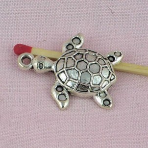 Tortoise bracelet charms, Pendant animal 28 mms