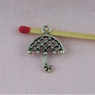 Umbrella doll Miniature pendant Umbrella , Necklace or Bracelet charm Umbrella