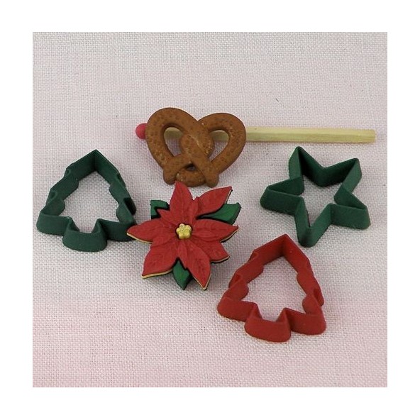 Christmas ginger cookies buttons embellishments