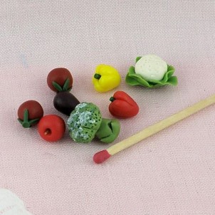 Légumes miniatures poupée
