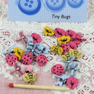 Buttons Dress It Up, tiny animals, bugs