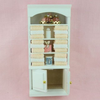 Miniature bathroom cupboard, 16,5cm x 7cm