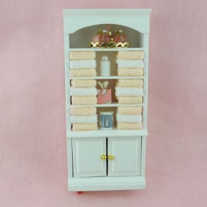 Miniature bathroom cupboard, 16,5cm x 7cm