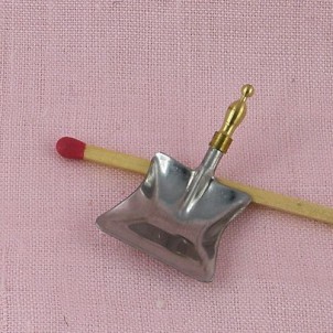 Ramassette, pelle à  poussière miniature 3,3cm.