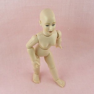 Miniature character doll 1/12, luxurous and articuled