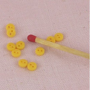 Boutons minuscules 4 mm, petits boutons..