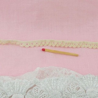 Cotton lace 1 cm sell by meter