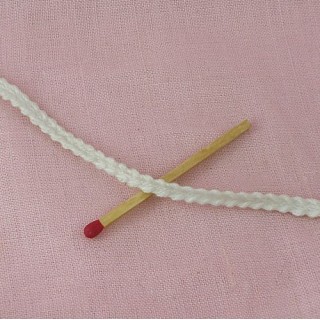 Passepoil coton mini croquet 2 mm.