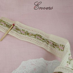 Vintage ribbon with laces sell by meter