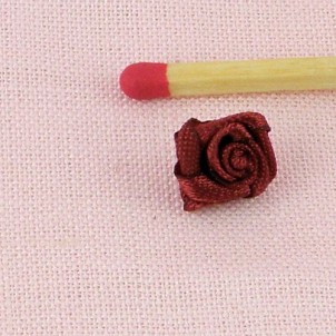 Roses  ruban minuscule à coudre
