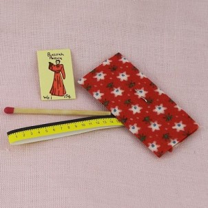 Sewing set for doll miniature 1/12