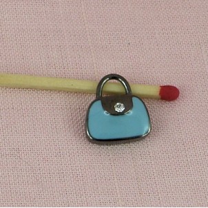 Hand bag Pendant, bracelet charm, 2 cms