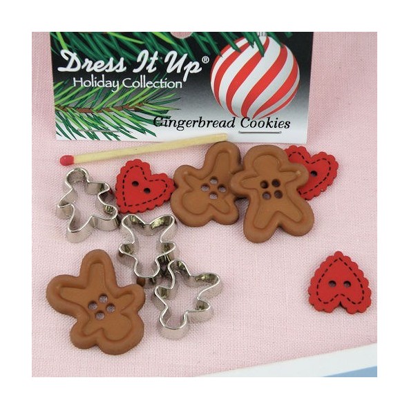  Christmas cookies buttons Dress it up