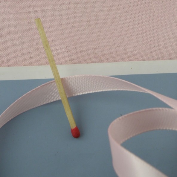 Satin ribbon 15mm, 1,5cm