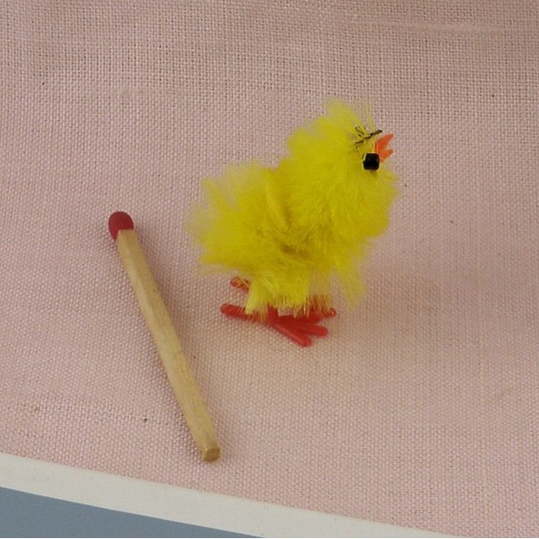 Easter decoration miniature chick 2 cms.