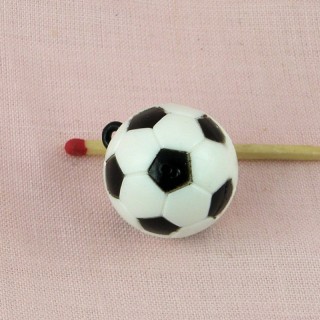Ballon ovale  miniature, perle 1,8 cm.