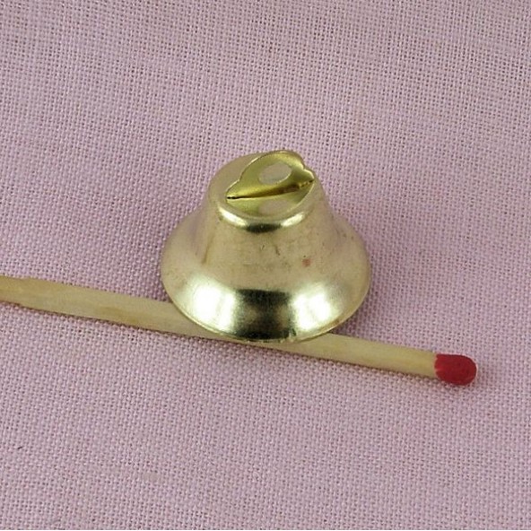 Cloche miniature clochette poupée 2 cm.